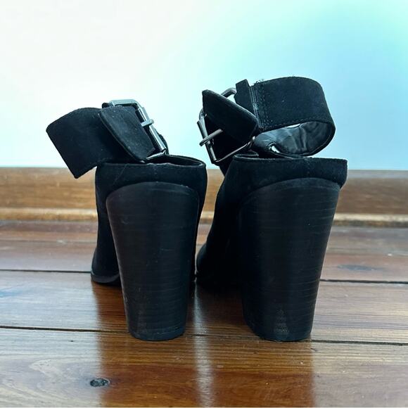 Carlos Santana Black Suede Size 10 - Picture 6 of 7